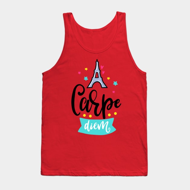 Carpe diem Tank Top by ByVili